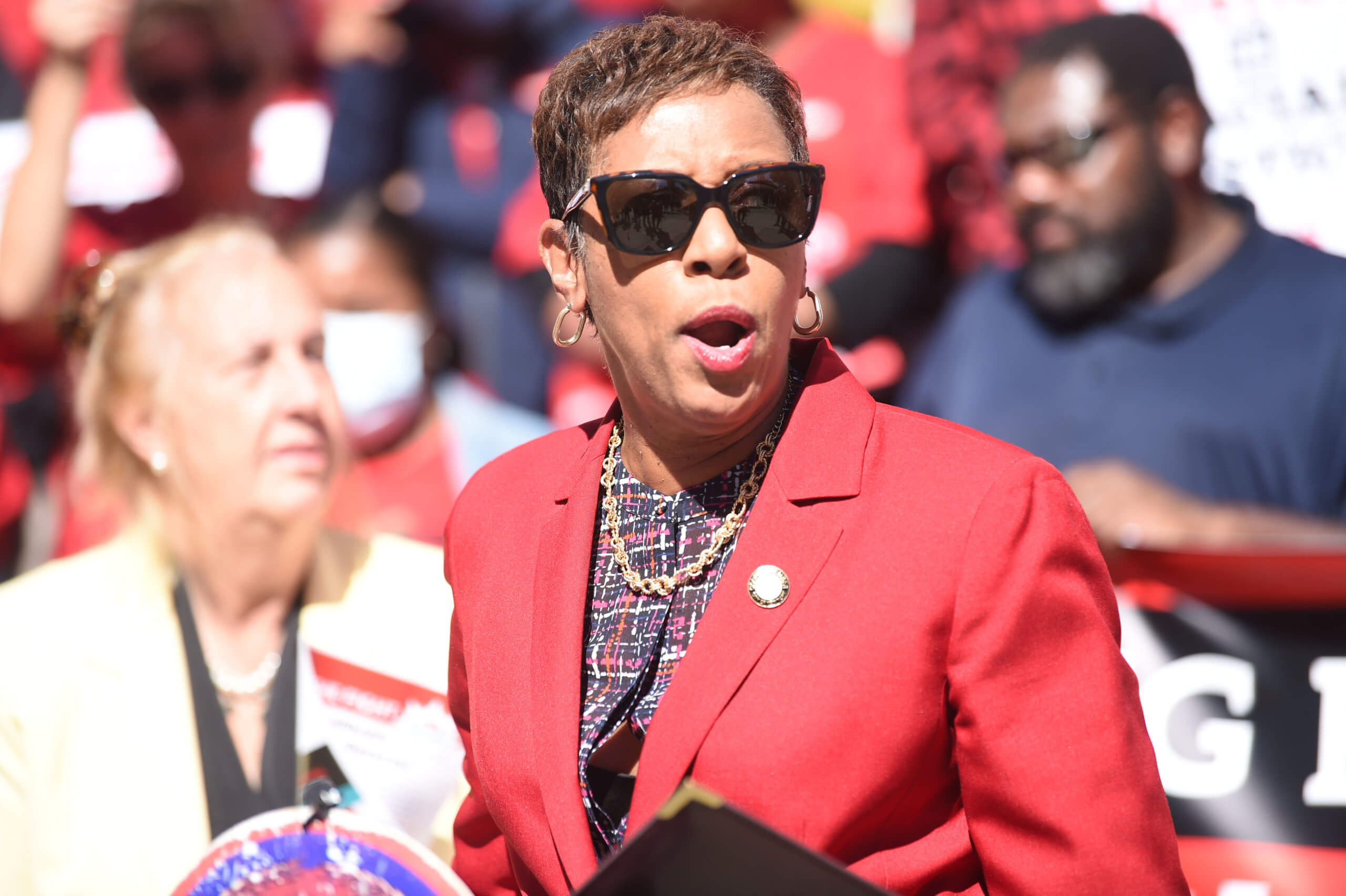 'It's just terrible': NYC pols, civil rights leaders pan reported NYPD radio encryption plans 11 Council Speaker Adrienne Adams