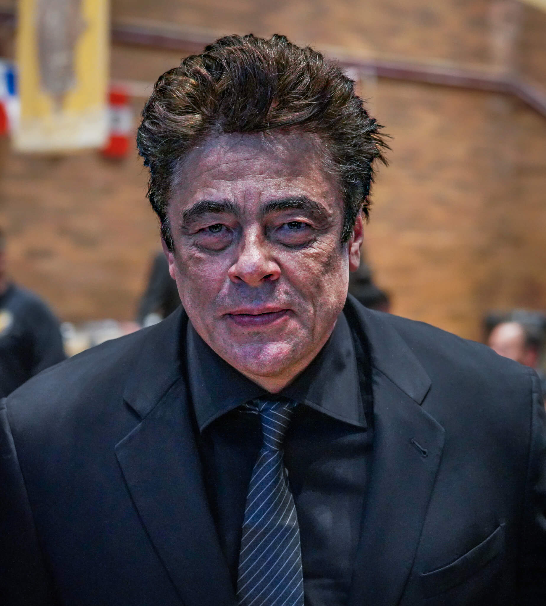 Benicio Del Toro joins NYPD Hispanic Heritage Month celebration 10
