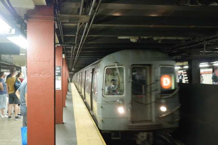 Man struck by D train