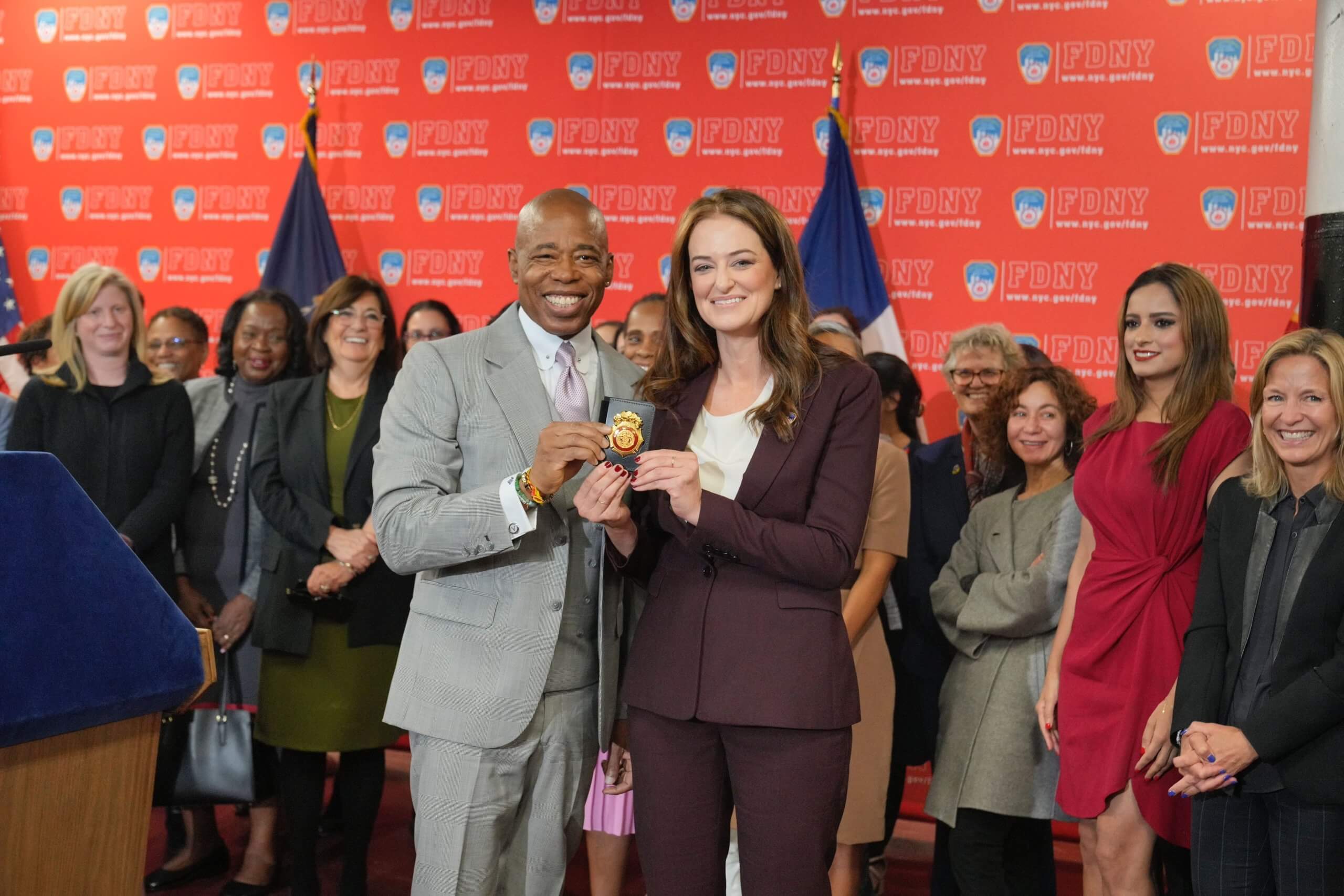 Mayor Adams inks series of bills aimed at diversifying the FDNY's ranks 3 Laura Kavanagh named NYC Fire Commissioner