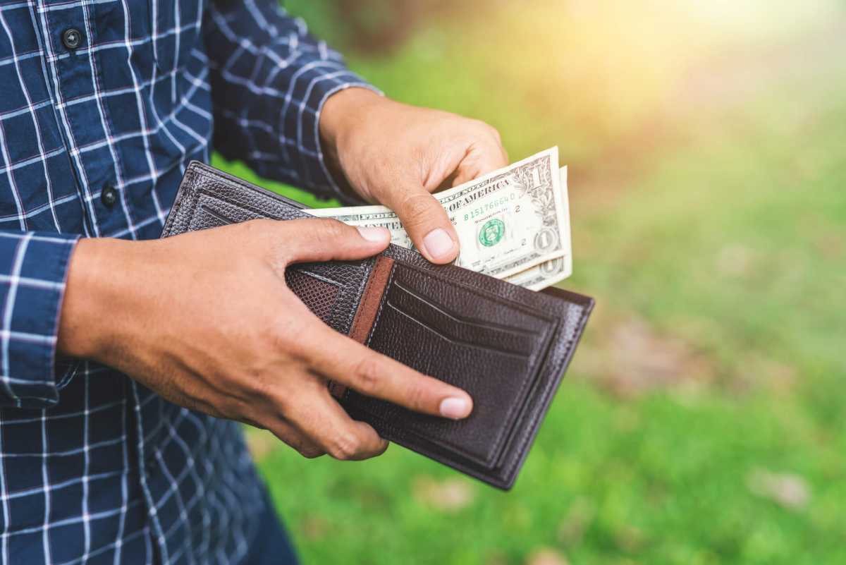 Money in wallet