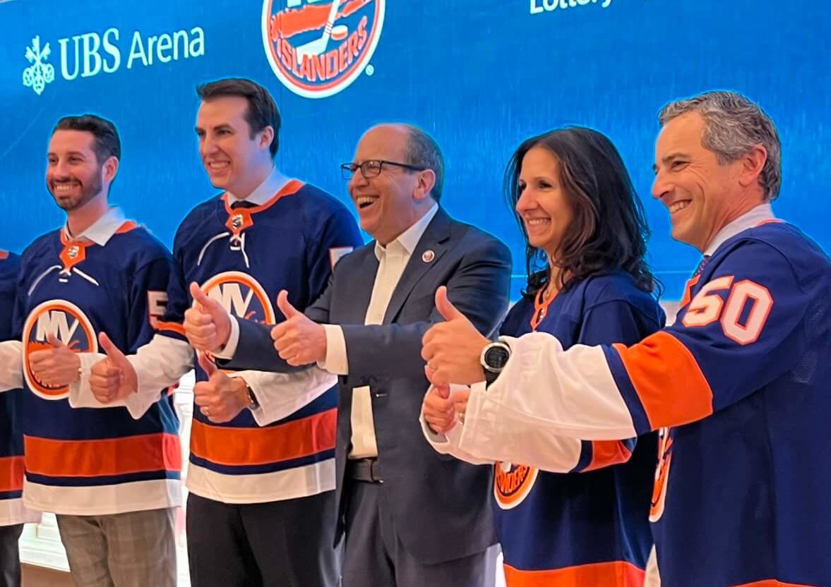 EXCLUSIVE: Islanders owner Jon Ledecky says fans should be excited about uniform, helmet ads 3 Jon Ledecky Islanders