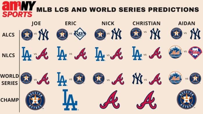Staff Picks for MLB Playoffs
