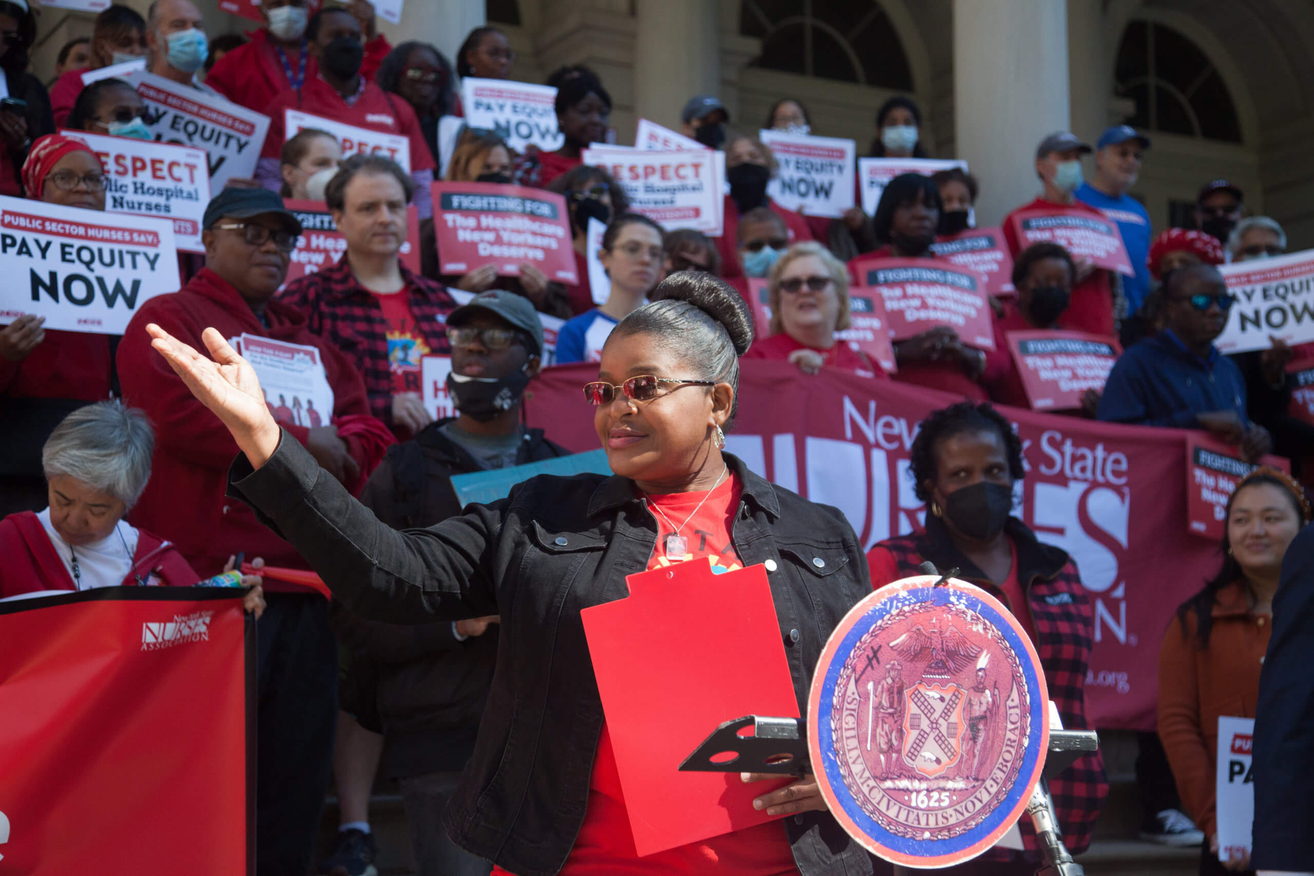 NYC public nurses declare fight for increased pay, staffing issues in upcoming contract 7