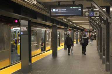 Times Square shuttle stabbing leaves man injured