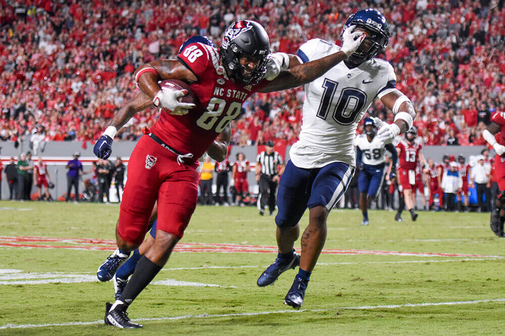 N.C. State wide receiver Devin Carter