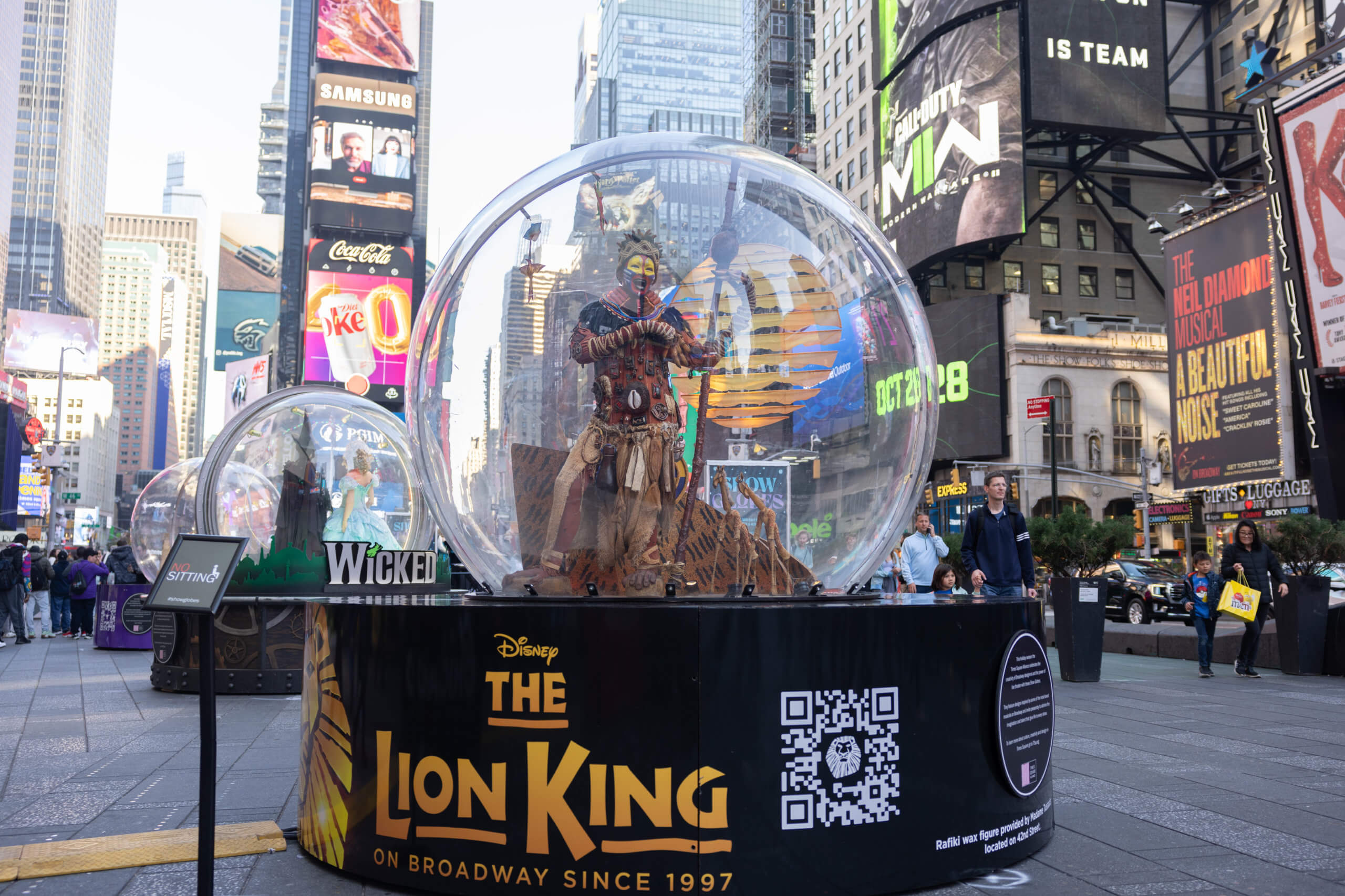 Times Square 'Show Globes' return for the holidays 6