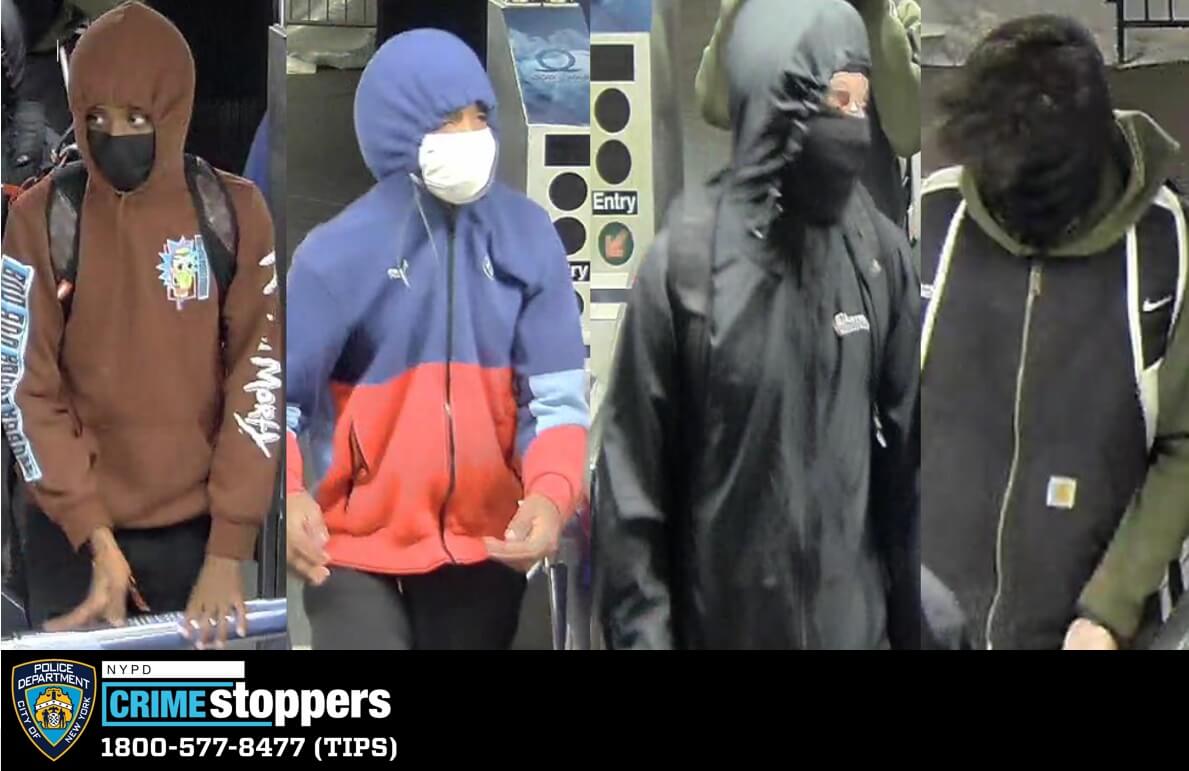 Group of suspects wanted for violently robbing two men in Midtown 3