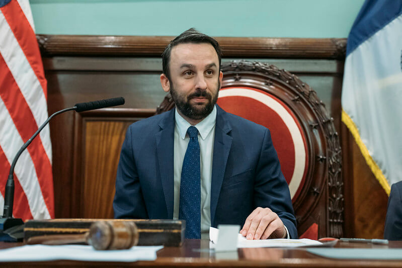 Keith Powers in the City Council, now a potential Manhattan borough president candidate