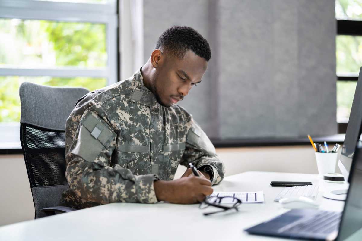 Veteran African Man Person Education