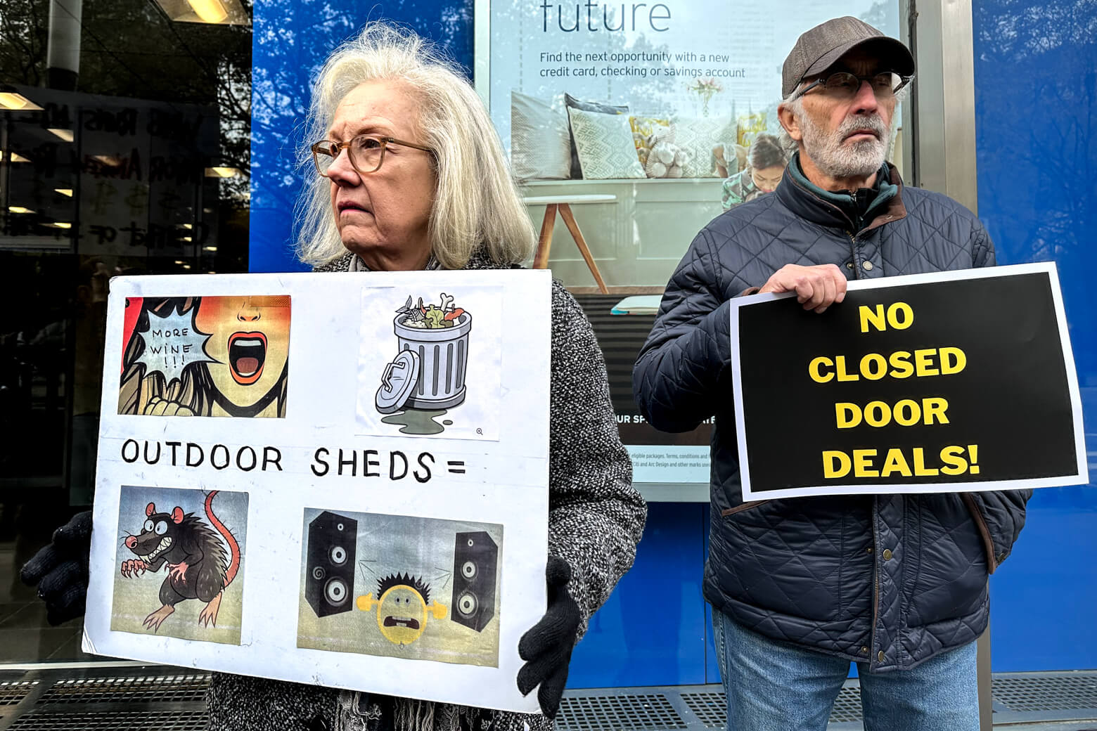 Wanting their voices heard, protestors rally against New York City restaurant shed legislation 9