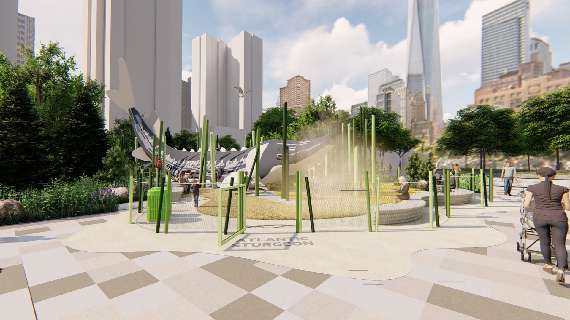 Ground breaks on new science-themed playground at Hudson River Park 5