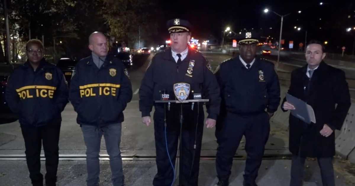 Police officials discuss Bronx police shooting