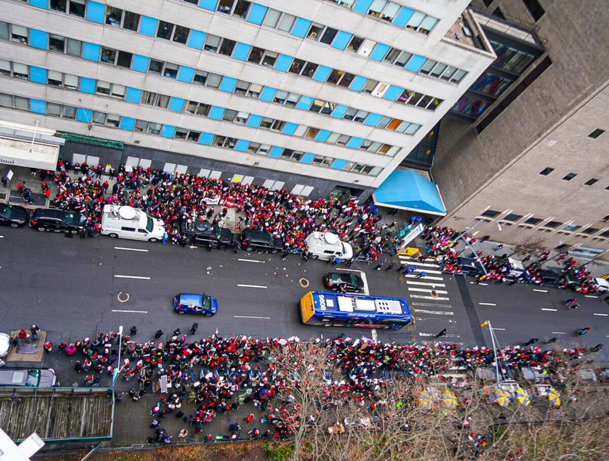 Nurses strike