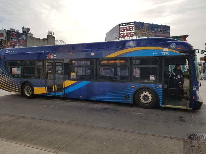 Mayor Adams endorses pilot program for free buses in NYC 3 A B36 MTA bus on Surf Ave