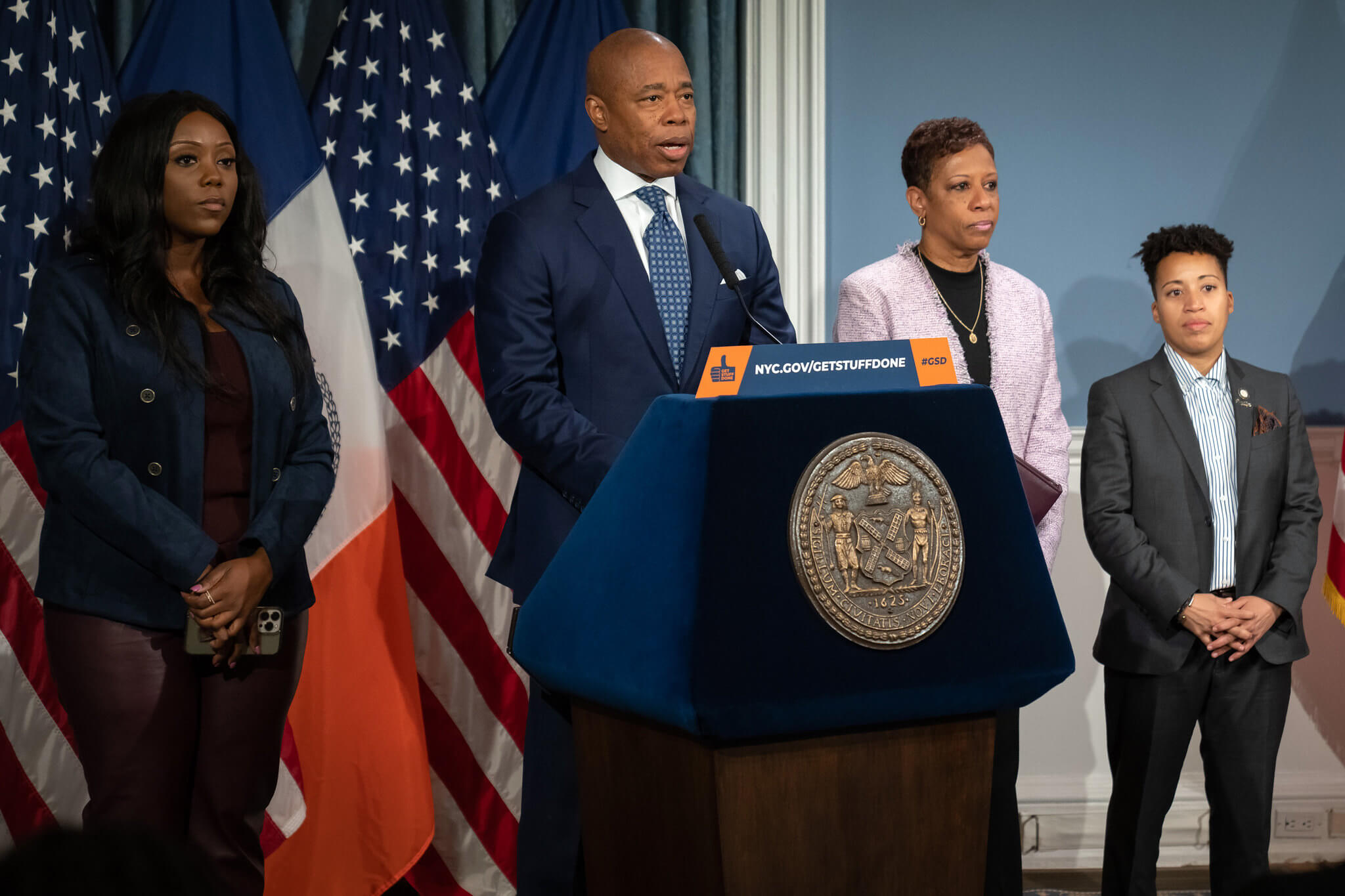 Adams inks bills aimed at closing pay gaps in city workforce 5