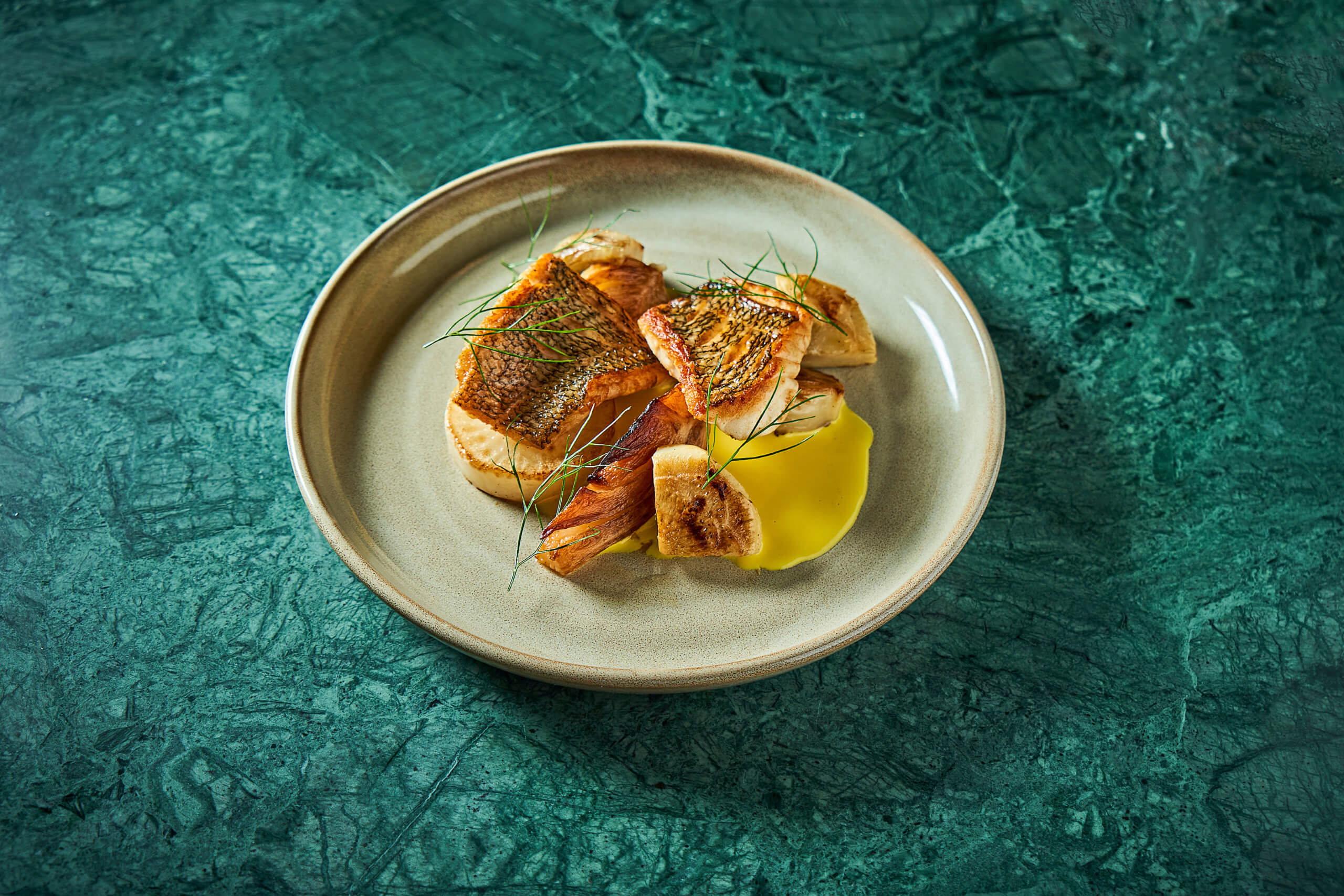 Midtown's Harta and Bar Cima bring new twists to New York City's food scene 5 Harta's Black Bass.