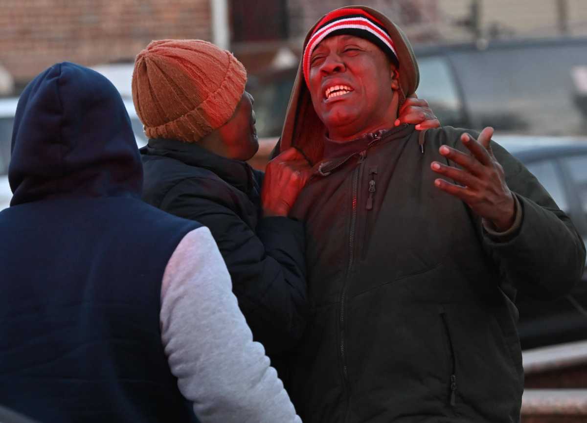 Man grieves at deadly Brooklyn double shooting