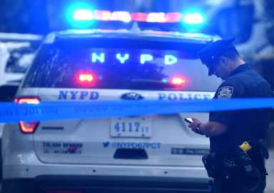 NYPD at the Incident scene