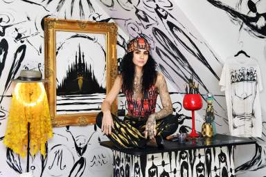 Storm Ritter in her studio