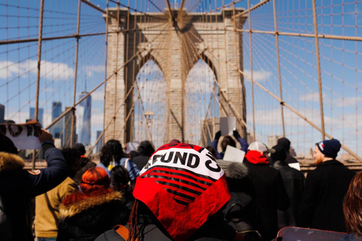 'Not a radical idea': Students, staff, supporters march over Brooklyn Bridge for CUNY funding 11 Students, teachers, union members and elected officials are calling for the state legislature to pass the CUNY New Deal