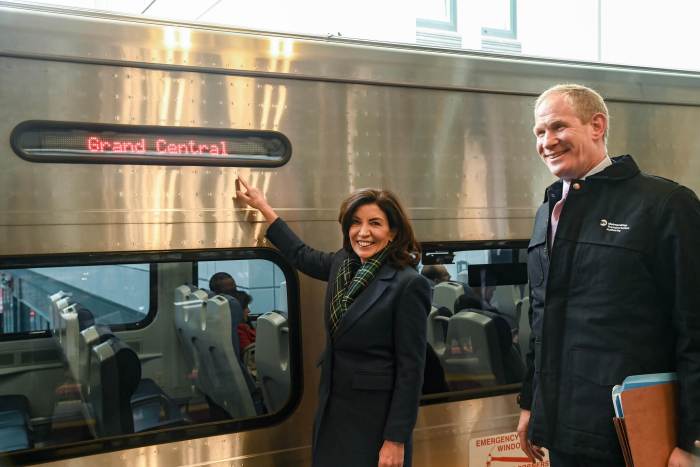 MTA adds more LIRR trains in Brooklyn, retools schedule amid chaotic rollout 5 Less than 30% of Manhattan-bound LIRR riders opted for Grand Central, well below expectations