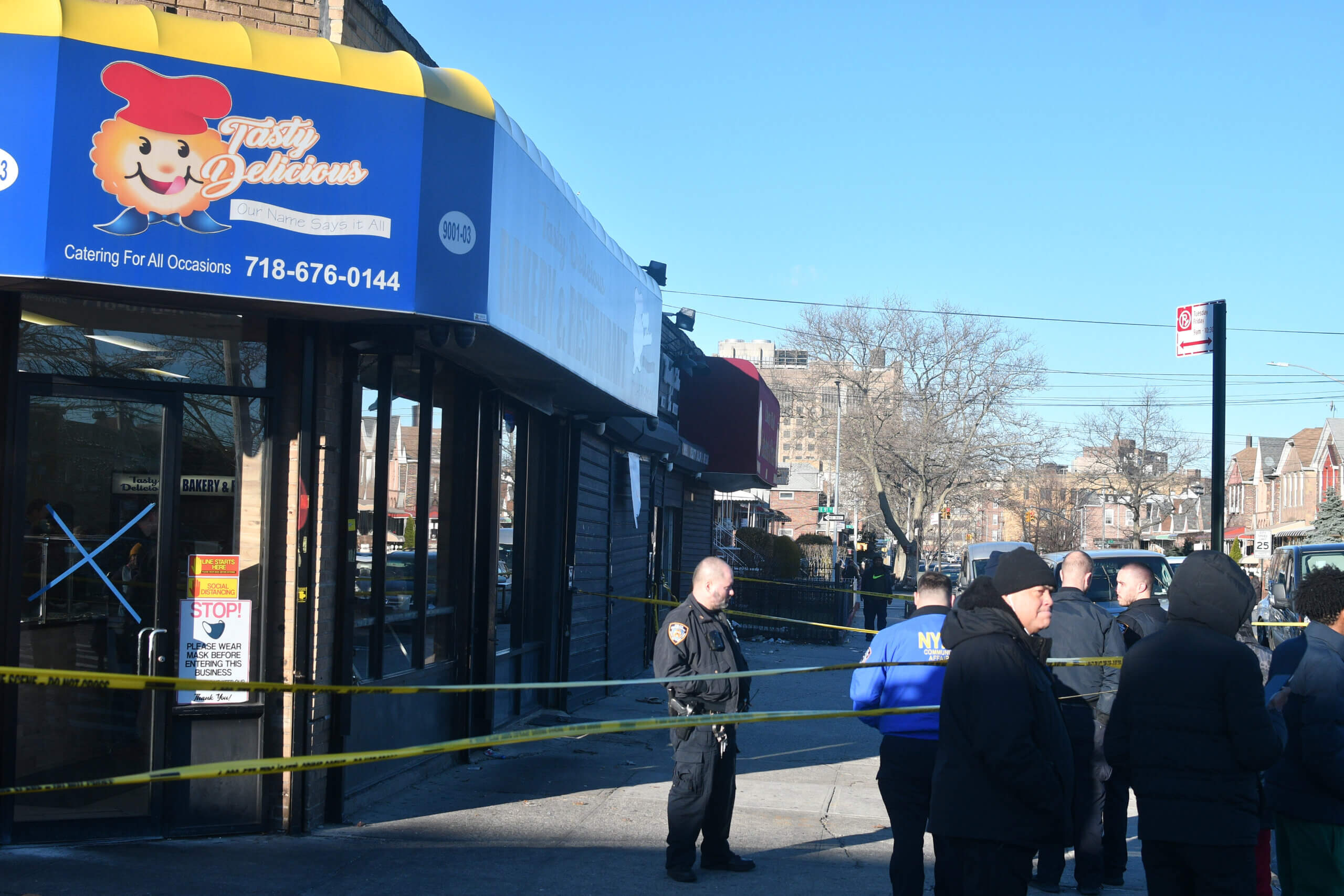 NYPD at the Crime Scene