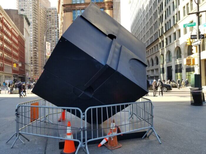 Spin city: Iconic Astor Place cube to twirl again following off-site rehab 5