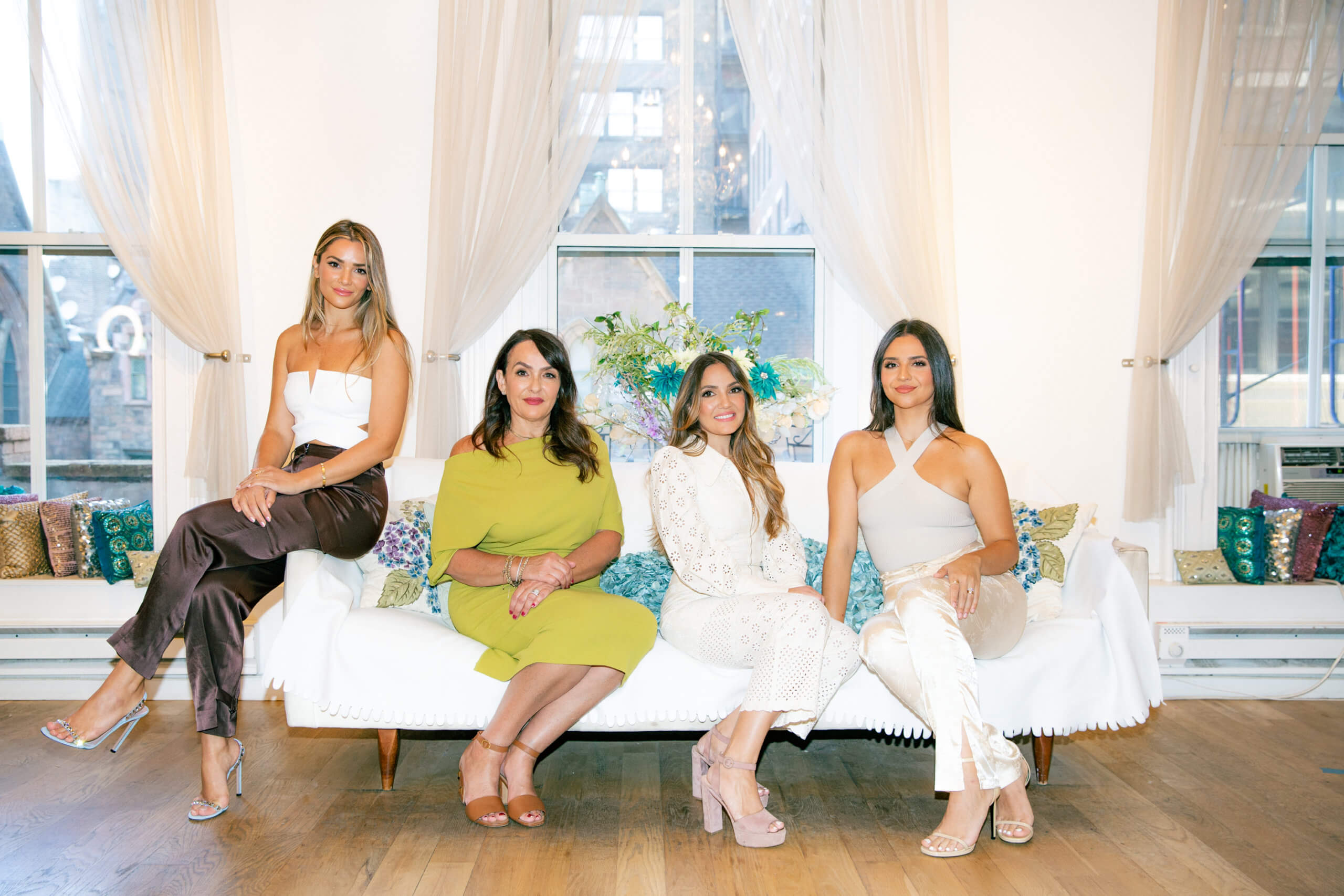 Sania, her daughters and niece