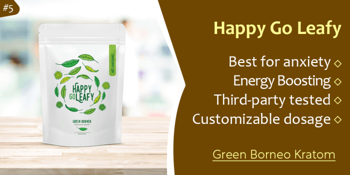 Green Borneo Kratom Powder
