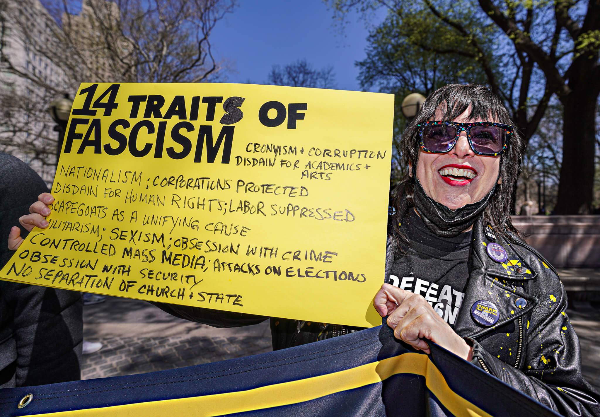 'No Justins, no peace': New Yorkers rally in Central Park against ouster of two Black Tennessee lawmakers 9 NewYorkers Rally