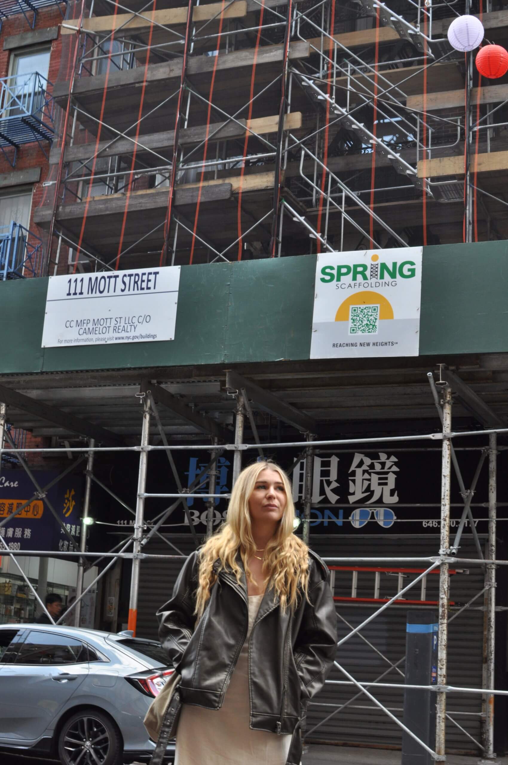 Rachel Bryant outside of 111 Mott St.Sarah Belle Lin