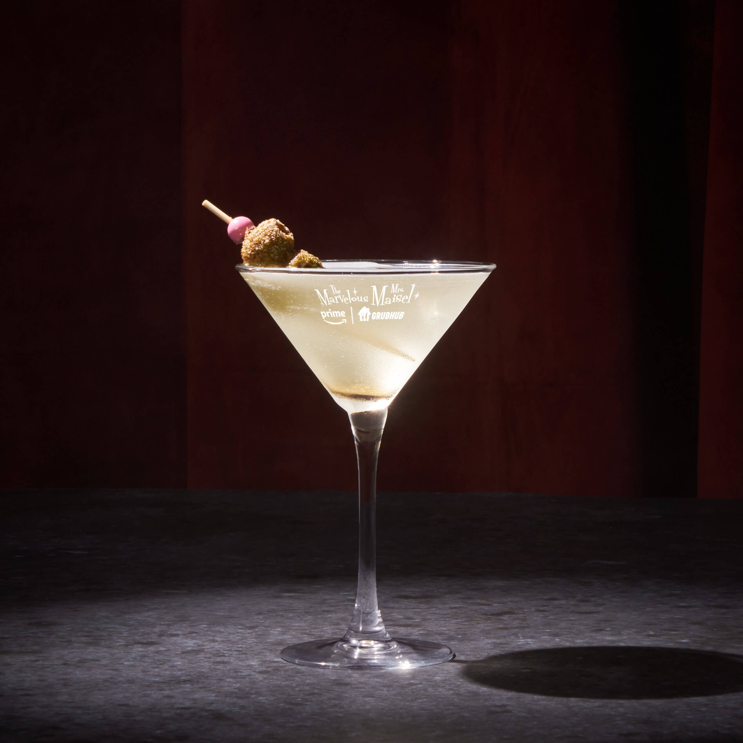 Grubhub creates Mrs. Maisel-themed martini for fans to celebrate the Prime Video show’s series finale 3 Cocktail
