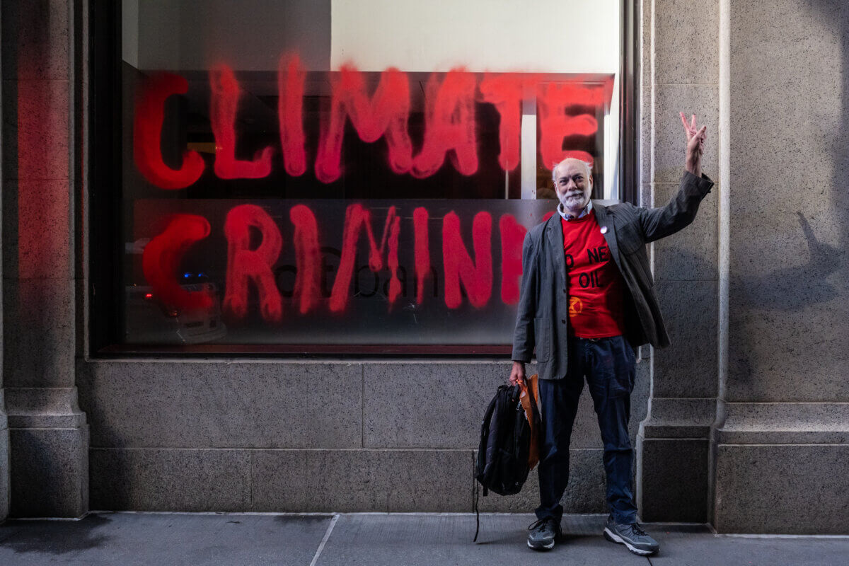 Extinction Rebellion activists arrested for spray painting Citibank branches 6 Extinction Rebellion activists spray paint messages on a Citibank branch demanding an end of fossil fuel funding