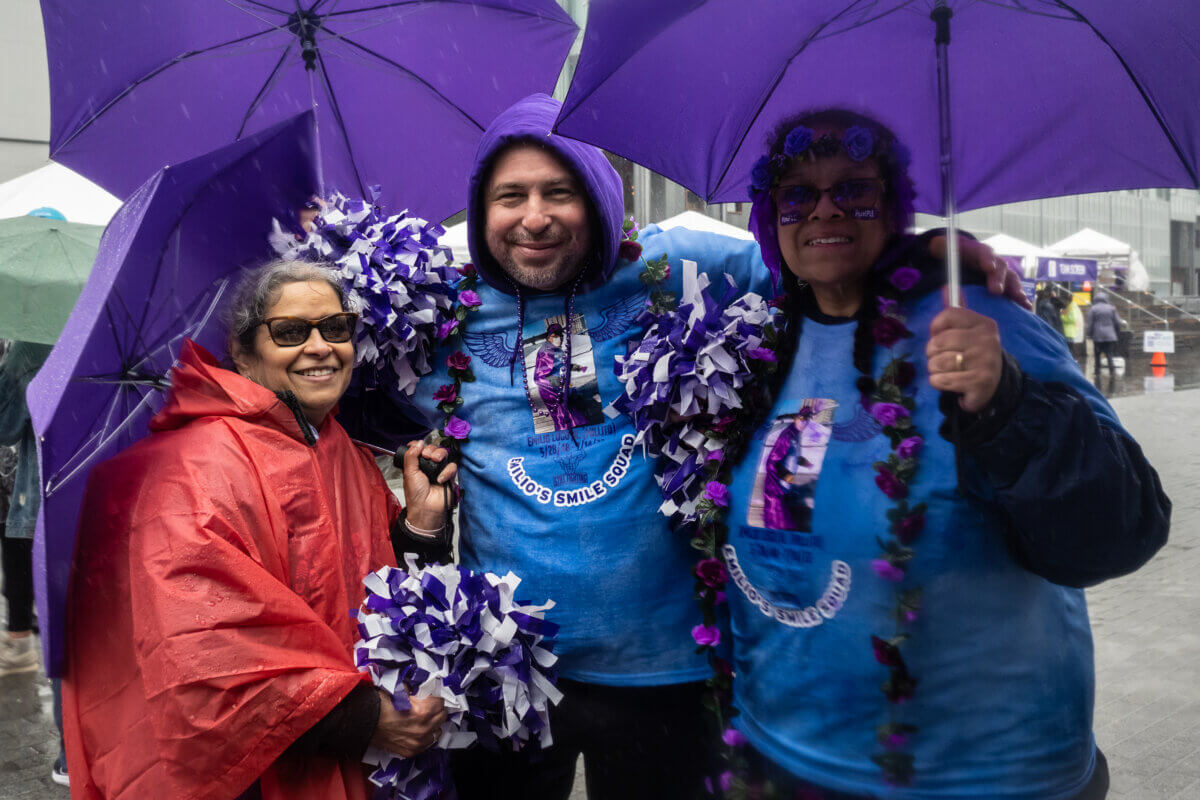 'We are here to fight': Annual PanCAN PurpleStride walk weathers storm for pancreatic cancer awareness 10