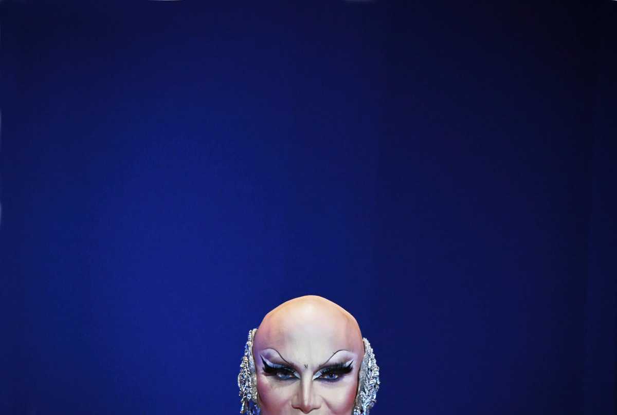Sasha Velour's head