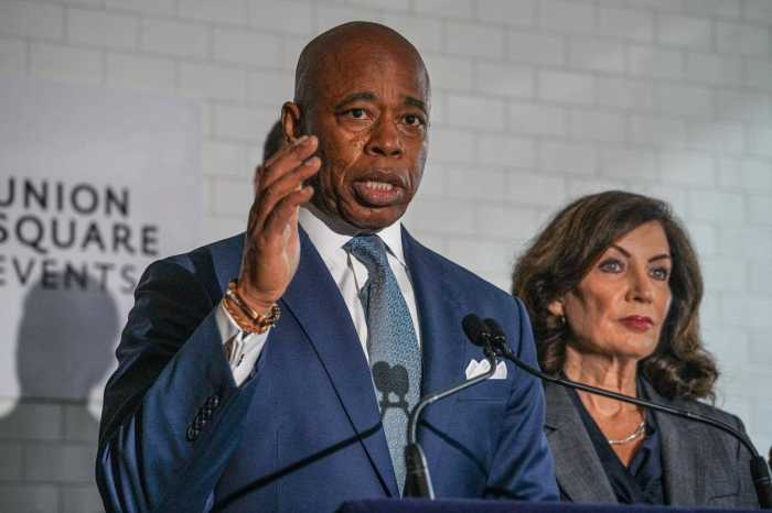 Mayor Eric Adams demanding the feds allow migrants in New York City to work