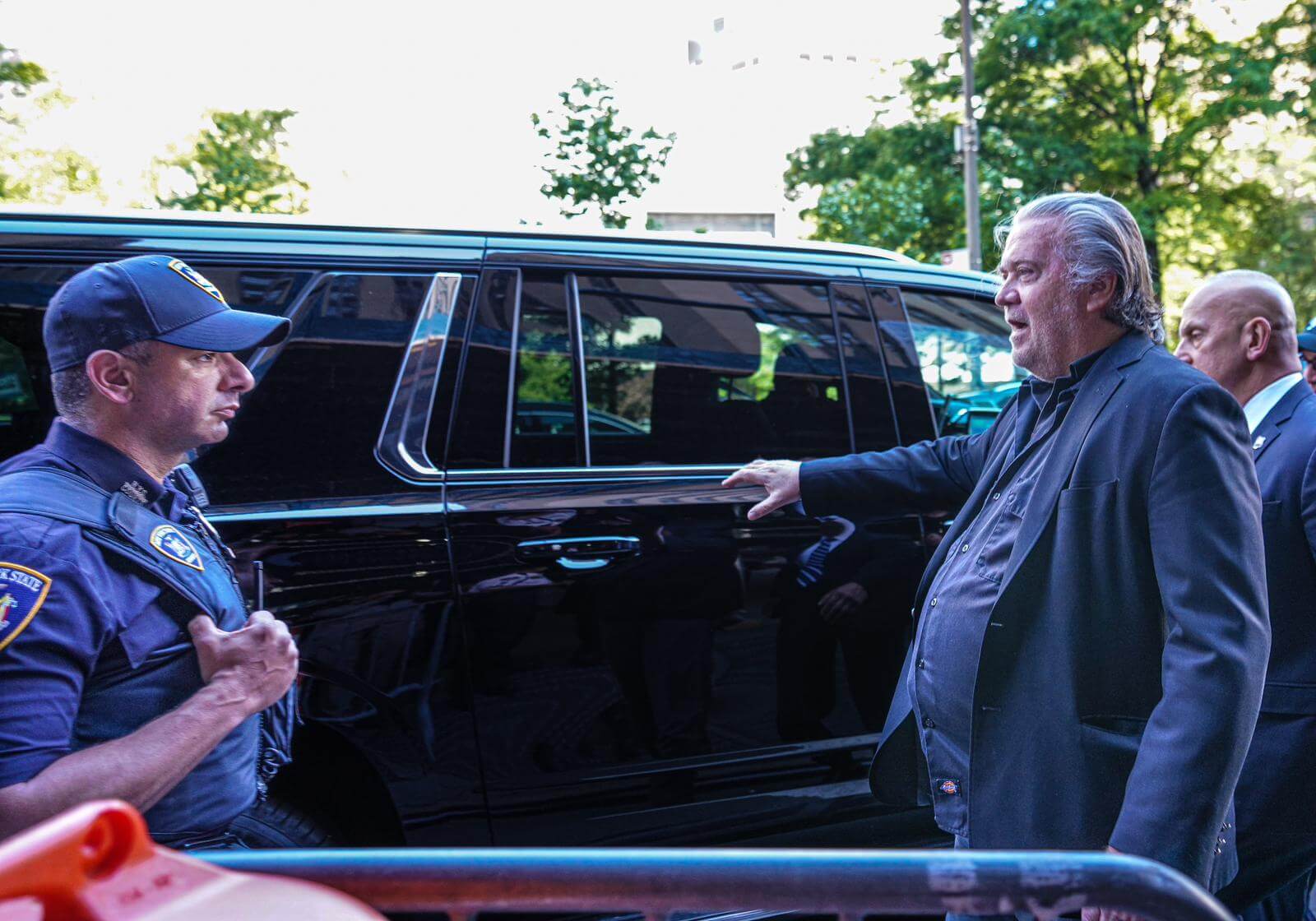 Trial date set for Steve Bannon in his fundraising fraud case during appearance in Manhattan court 5