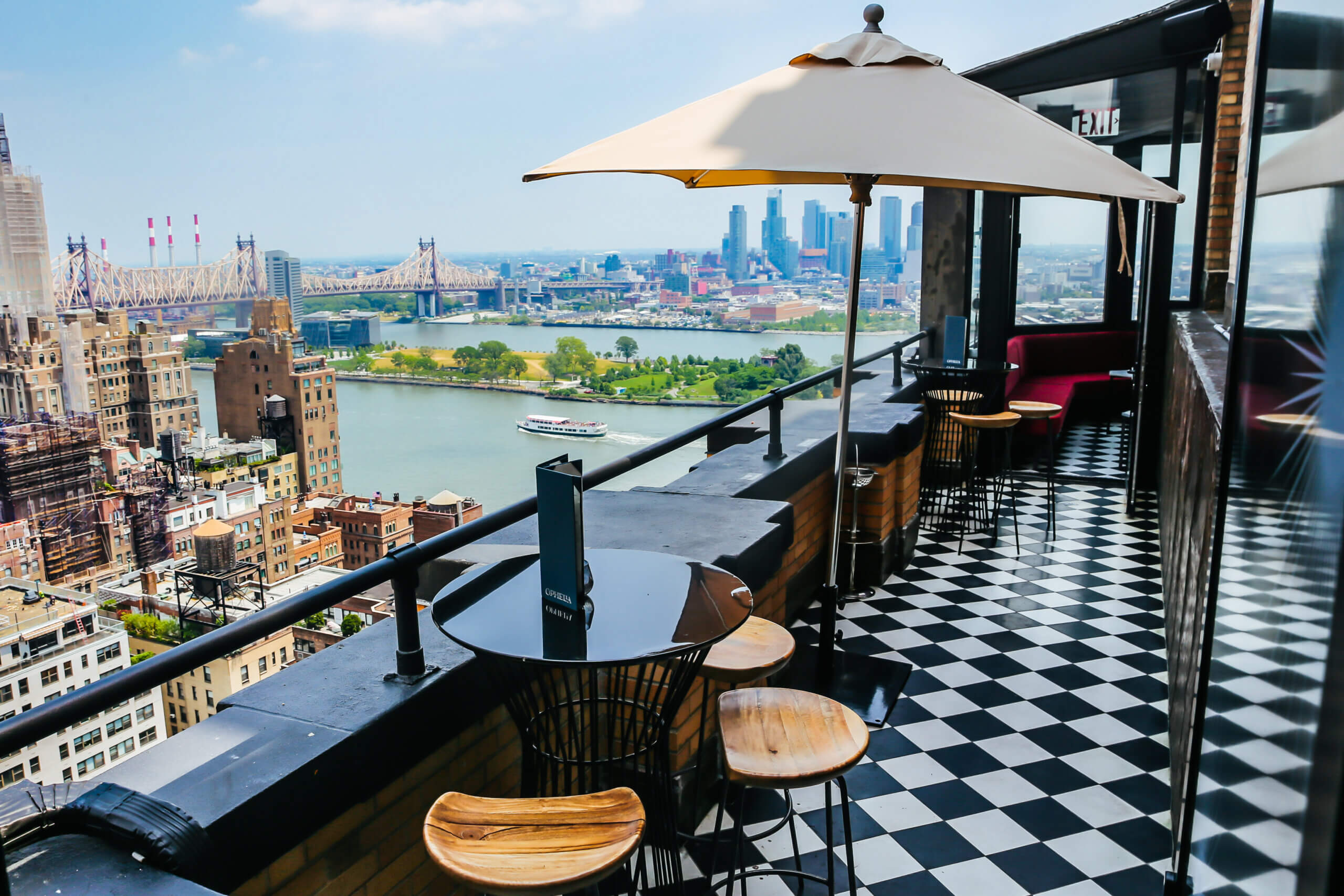 Rooftop View - Ophelia Lounge NYC