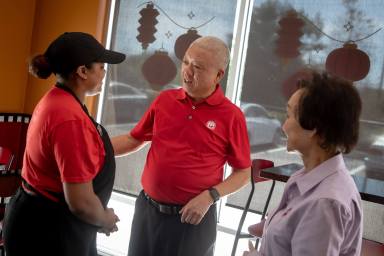 Panda Restaurant Group Co-Founders Andrew and Peggy Cherng