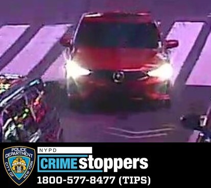 One of the vehicles used by the suspects