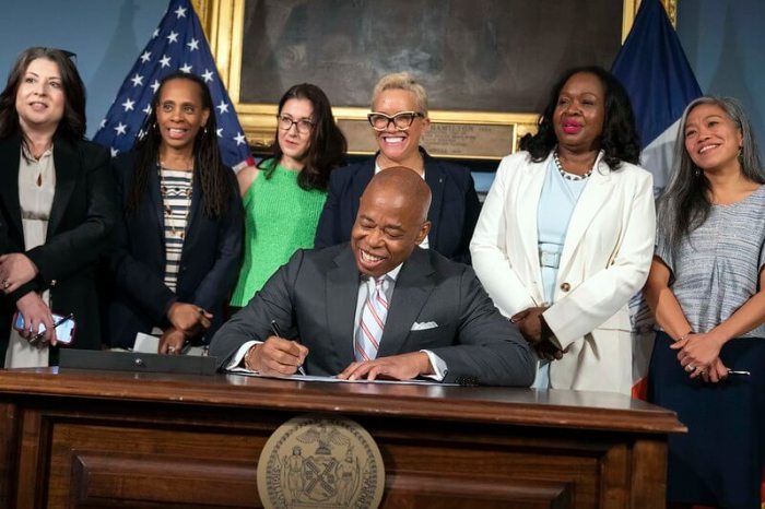 Mayor Eric Adams signs rule suspending the requirement people spend 90 days in city homeless shelters to access housing vouchers.