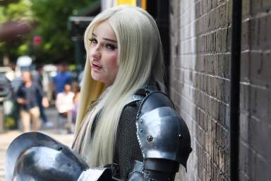 Kim Petras shoots music video in the East Village