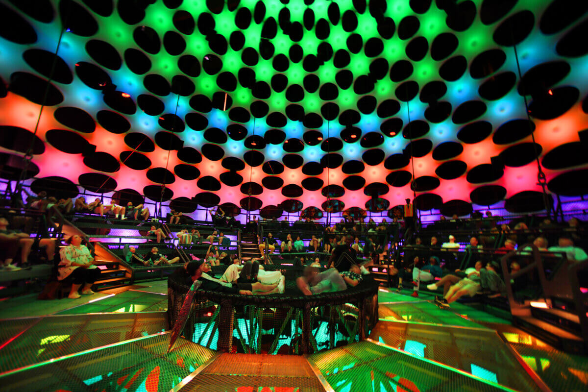 Sonic Sphere at Hudson Yards