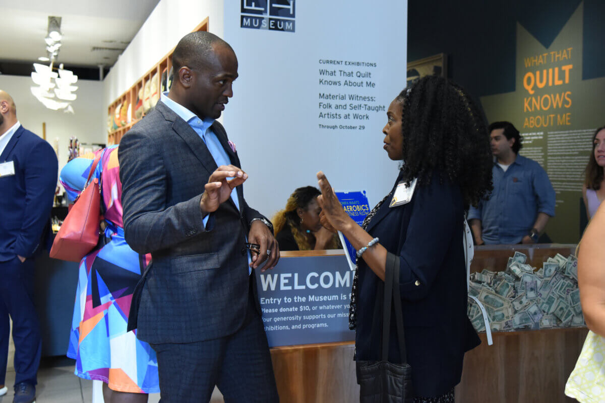 American Folk Art Museum hosts networking event for healthcare workers in Upper West Side 5