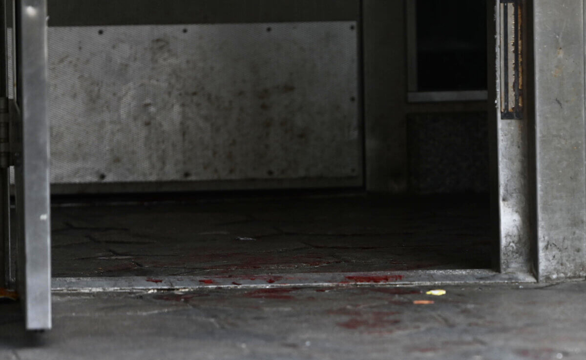 A man was shot in the leg inside the lobby of a Brooklyn NYCHA development
