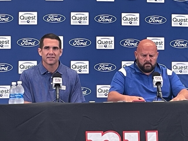 Joe Schoen and Giants open training camp
