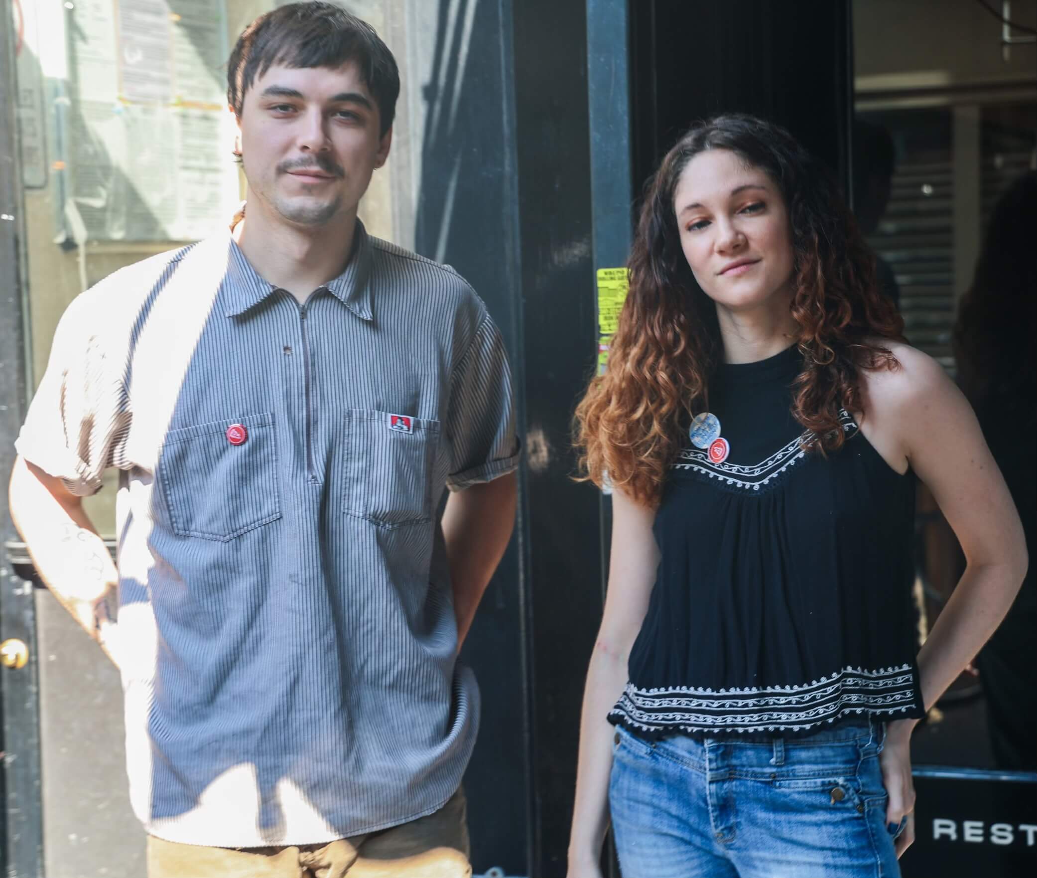 Slice of solidarity: Brooklyn restaurant workers move closer to becoming New York City's first unionized pizzeria 11 Jared Berrien (left) and Andrea Lopez are part of Barboncino's organizing committee to become New York City's first unionized pizzeria