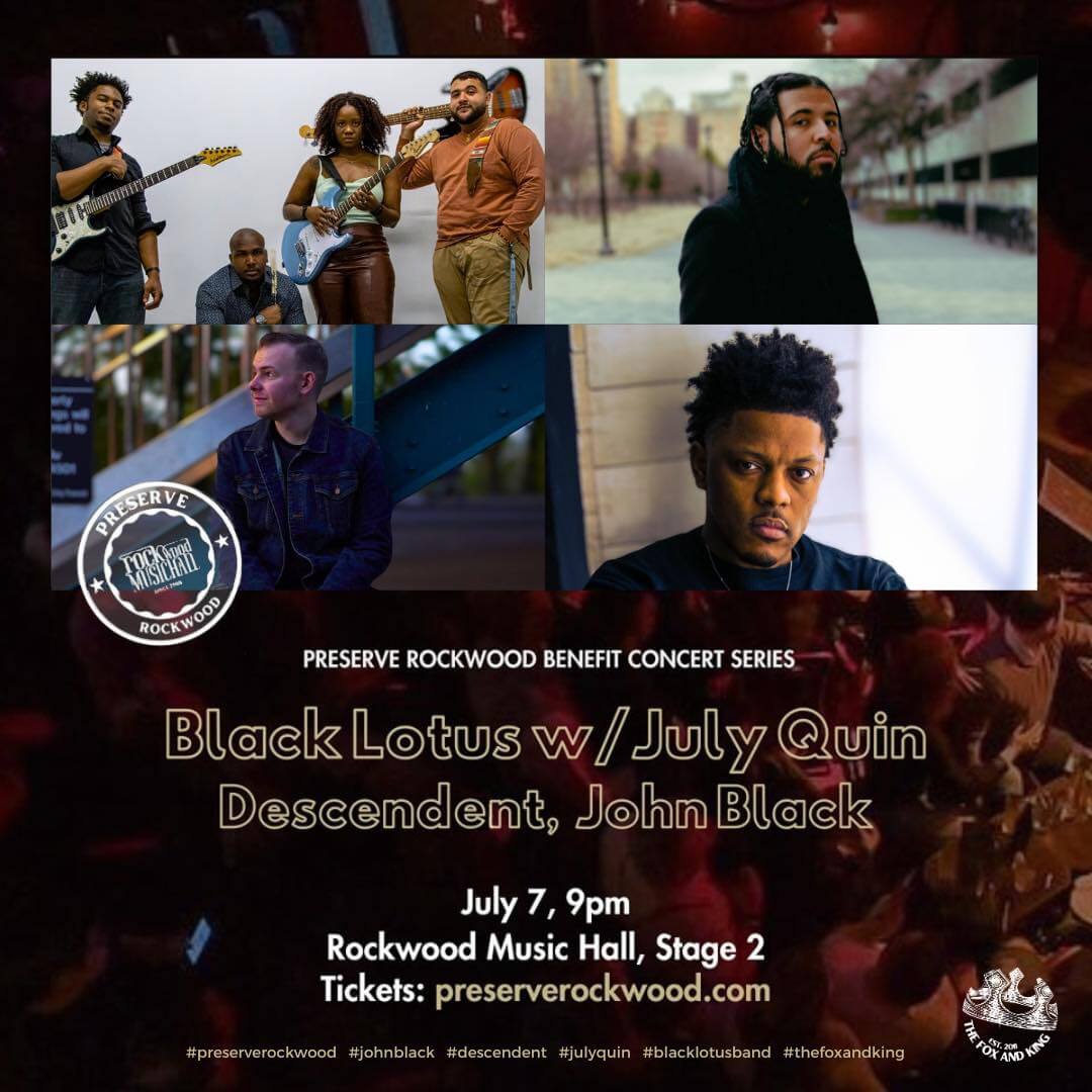 Rockwood Music Hall launches concert series and GoFundMe to keep venue from possible closure 3 Concert Poster