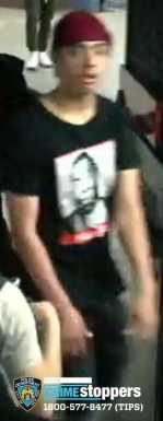 Police are looking for this man in connection to a bias attack in Manhattan on June 28